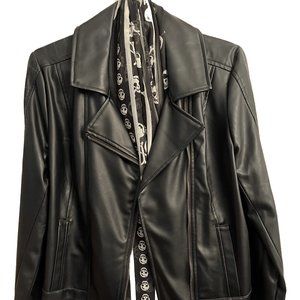 Jack by BB Dakota Faux Leather Biker Jacket